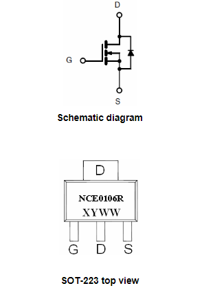 NCE0106R參數,NCE0106R代換,場效應管KIA4610A-KIA MOS管