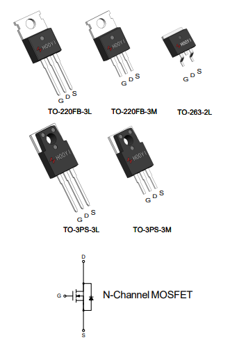 hy3210場效應管參數,KNX2810A