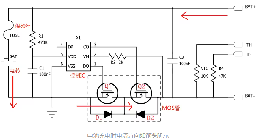 鋰電池保護板組成,原理