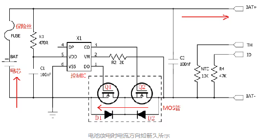 鋰電池保護板組成,原理