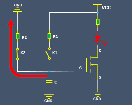 mos管調光電路,led調光電路