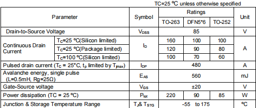 儲(chǔ)能電源保護(hù)板,KCX3008A參數(shù)