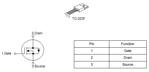 3n80c場效應管參數