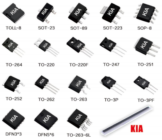 低壓mos管型號,選型,低壓mos管用在什么產品-KIA MOS管