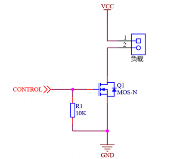 NMOS開關電路