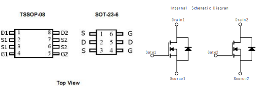 8205MOS管,8205場效應管參數(shù)