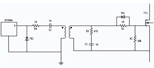 光耦驅動mos管電路