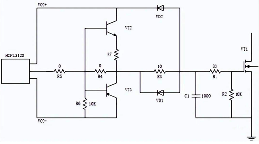 光耦驅動mos管電路