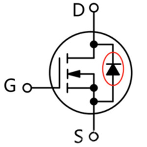 mos管并聯二極管,mos管ds并聯二極管-KIA MOS管
