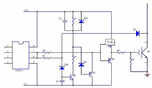 逆變器過流短路保護電路