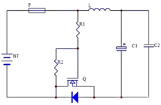 逆變器防反接保護電路