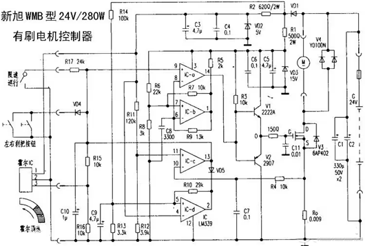 電動車,電機(jī)控制器電路