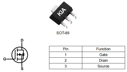 電機控制,電源mos管,KPS6110B參數