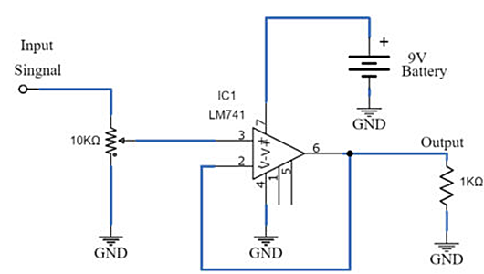 運放電壓跟隨器