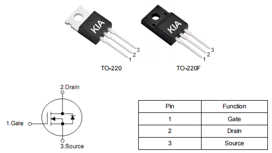 充電器mos管,KNX6450B參數