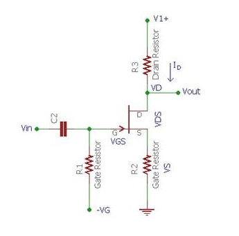 結型場效應管偏置方式,JFET偏置電路-KIA MOS管