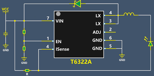 led恒流調(diào)光電路