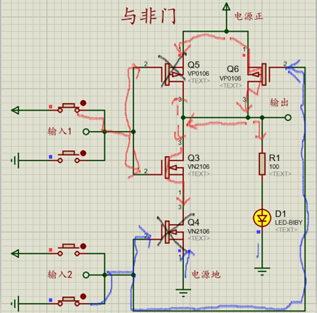 MOS管,邏輯門電路