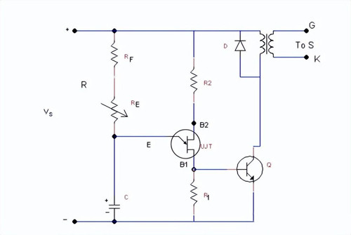 可控硅觸發(fā)電路