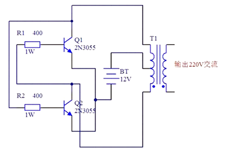 12v轉220v逆變器電路