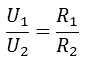 串聯分壓原理,公式,規律