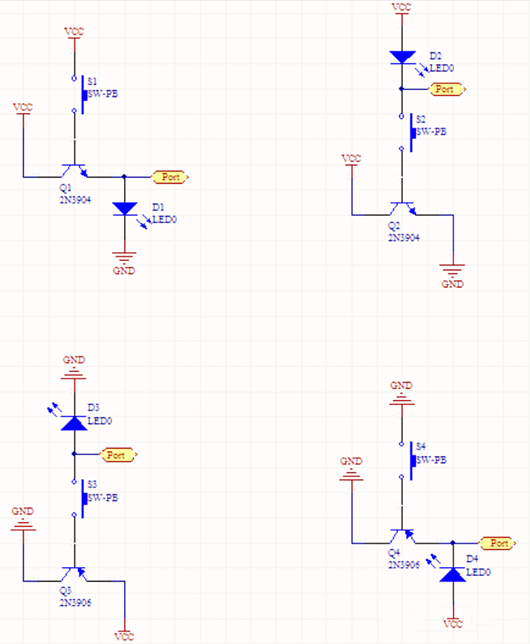 pnp,npn,開關(guān)電路