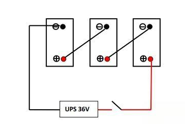 不間斷電源電池接線