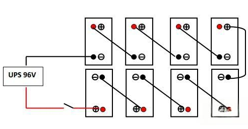 不間斷電源電池接線圖,接線方法分享-KIA MOS管