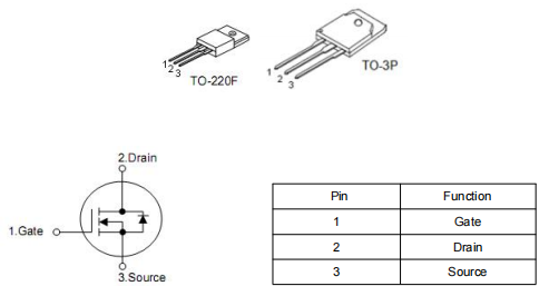 bldc mos,電機(jī)驅(qū)動器mos,?25a500v,KNH7650A場效應(yīng)管參數(shù)-KIA MOS管