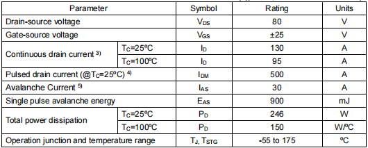 高頻電路mos,2908場(chǎng)效應(yīng)管,KNP2908D參數(shù)引腳圖-KIA MOS管